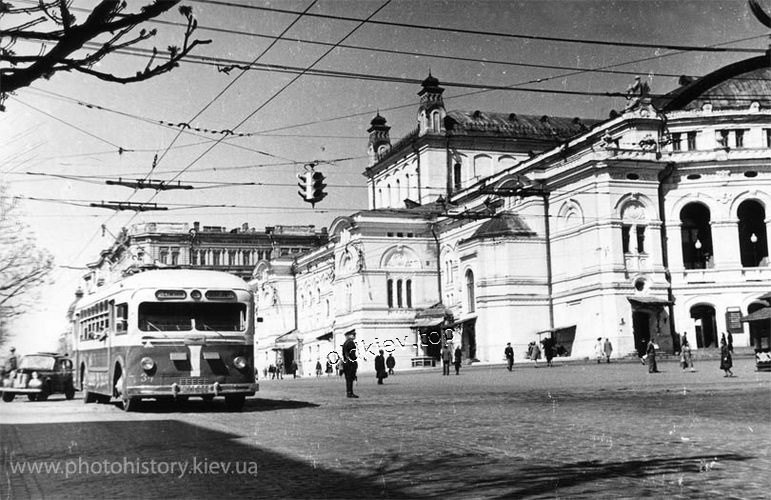 Киев. Национальная опера Украины