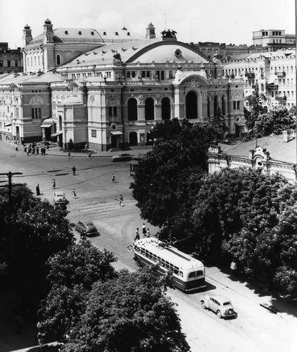 Киев. Национальная опера Украины