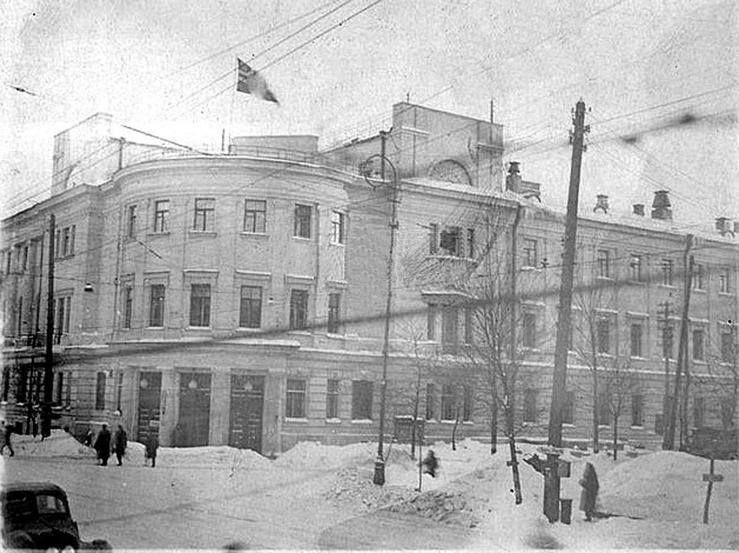 улица Михаила Грушевского во время войны 1941-45гг.